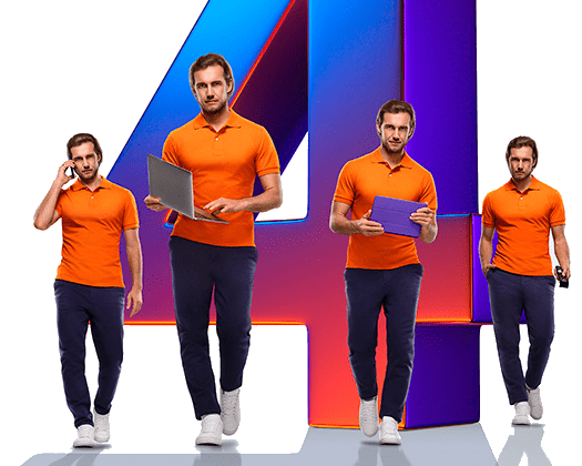 Великолепная четверка Ростелеком в хутор Звягин (Курская область)